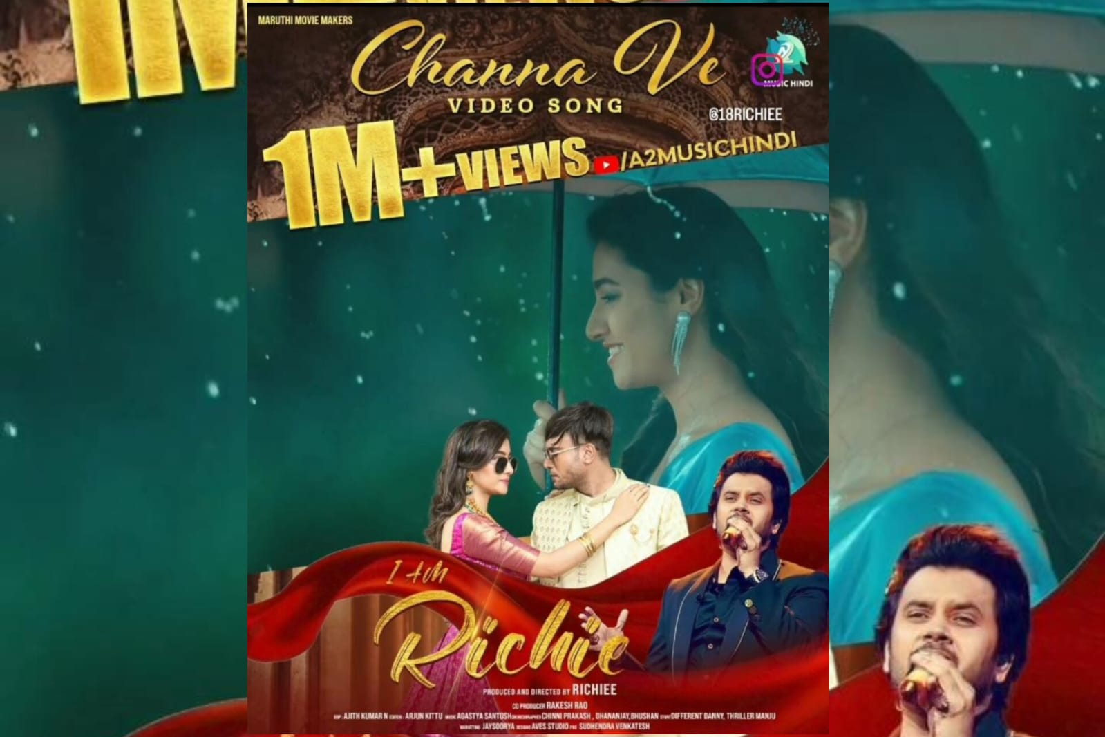*Channa Ve Song sung by Javed Ali from Richie film is an instant chartbuster*
