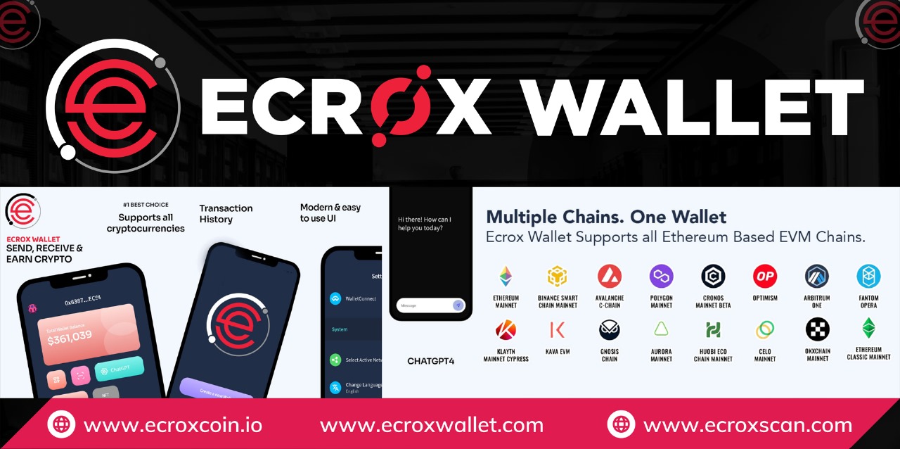 Ecrox Decentralized Wallet: Your Key to the Ecrox Ecosystem