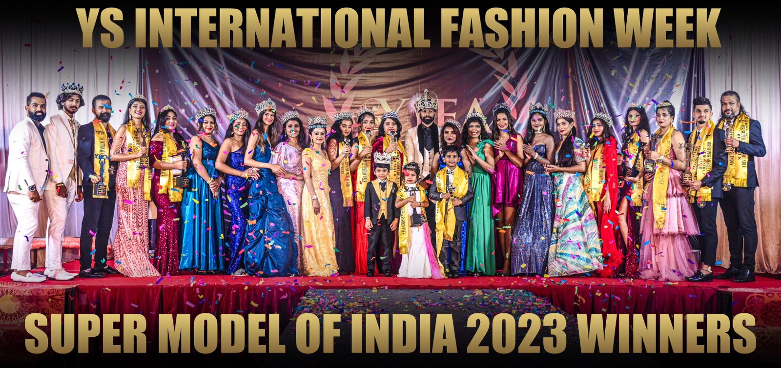 Super Model of India 2023 Winners YIFW : Where Dreams Soar and Stars Emerge