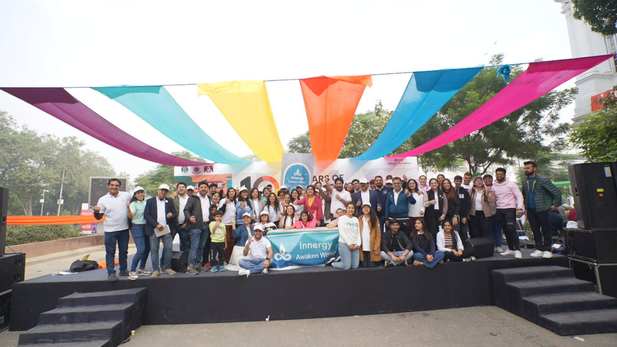 India’s First Holistic Wellness App, Innergy, Takes Center Stage at Raahigiri Day in Delhi