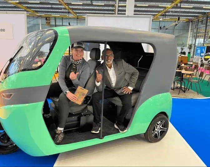 A New Look for Indian E-Auto Grabs International Attention at Netherlands E-Mobility Expo