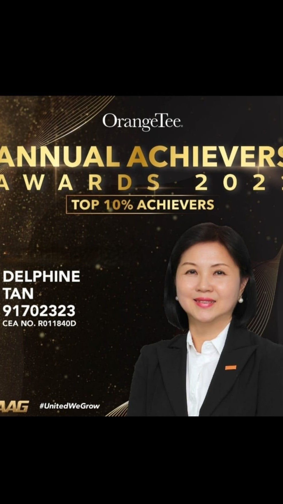 Singapore based Delphine Tan makes an exclusive Commercial property sales offer.