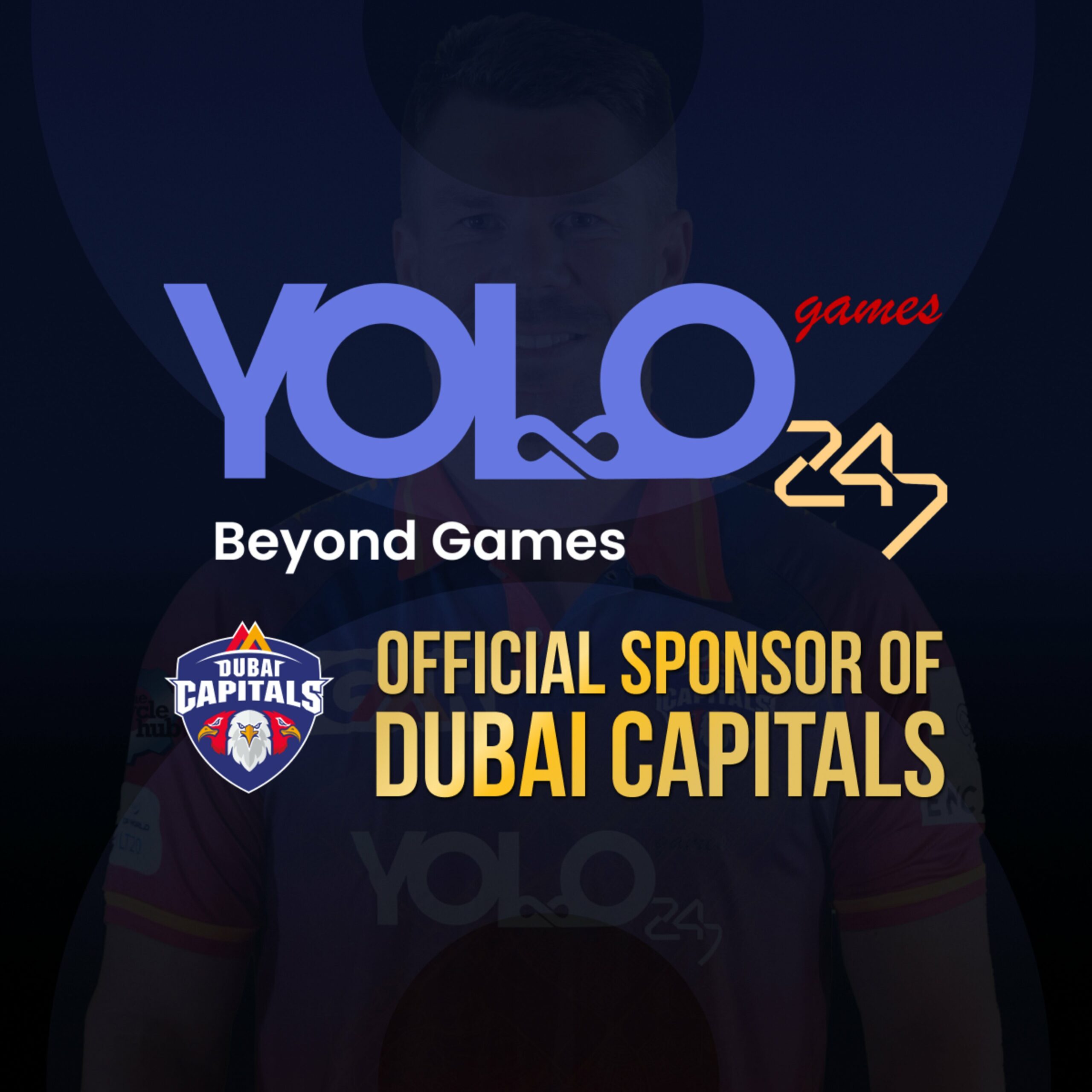 YOLO247 Games is the “Principal Sponsor” for ILT20 Dubai Capitals