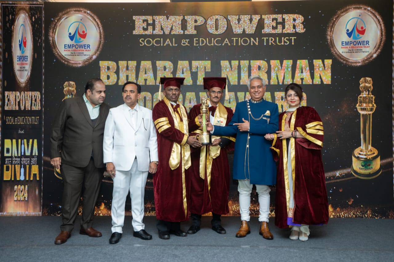 Empower Social and Education Trust Honours Mr. Vilas Anant Kanskar’s Contributions with the Bharat Nirmiti Yogdan Award 2024