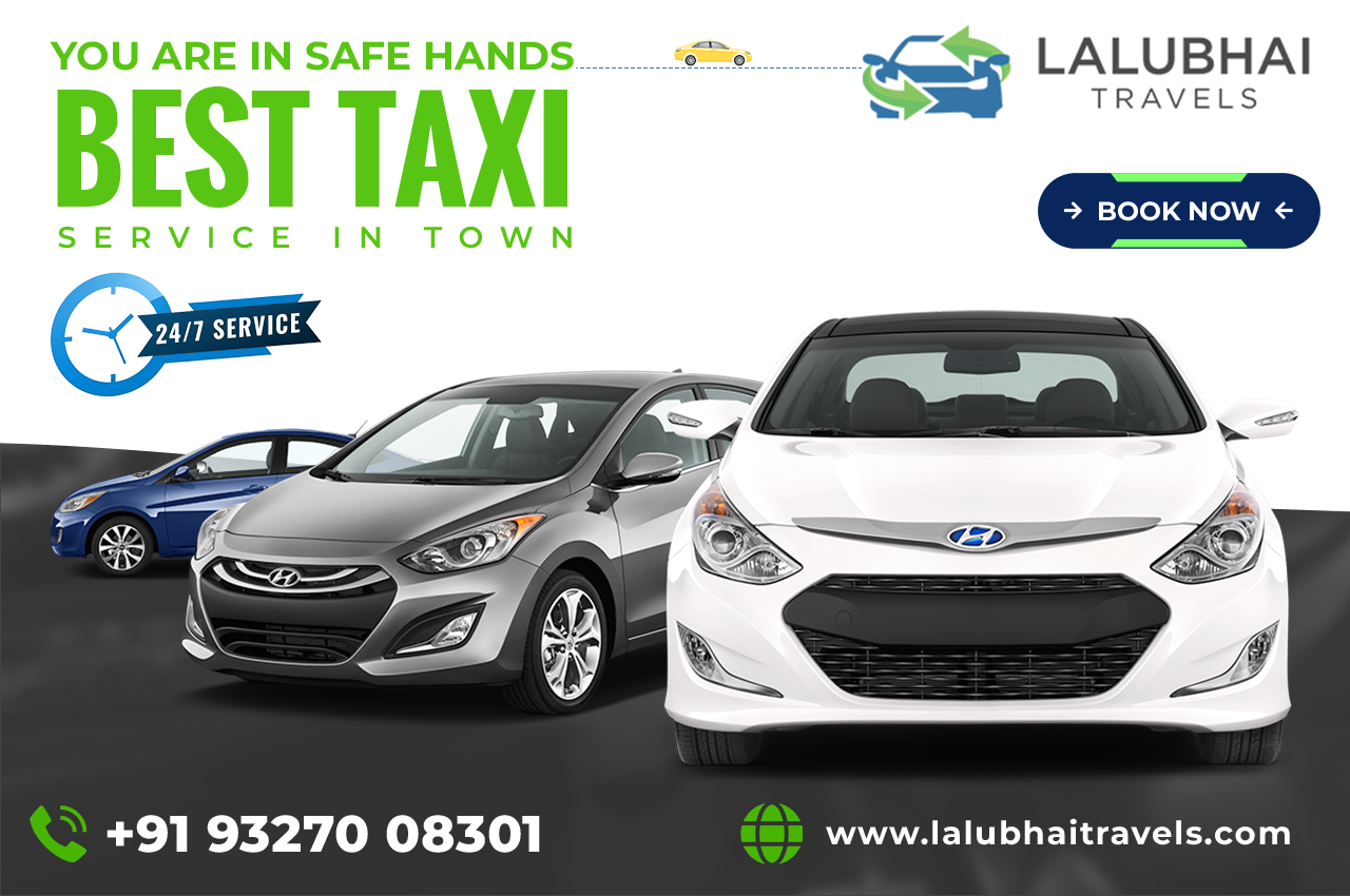 Title – The best taxi service available in Ahmedabad – Travels Lalubhai 