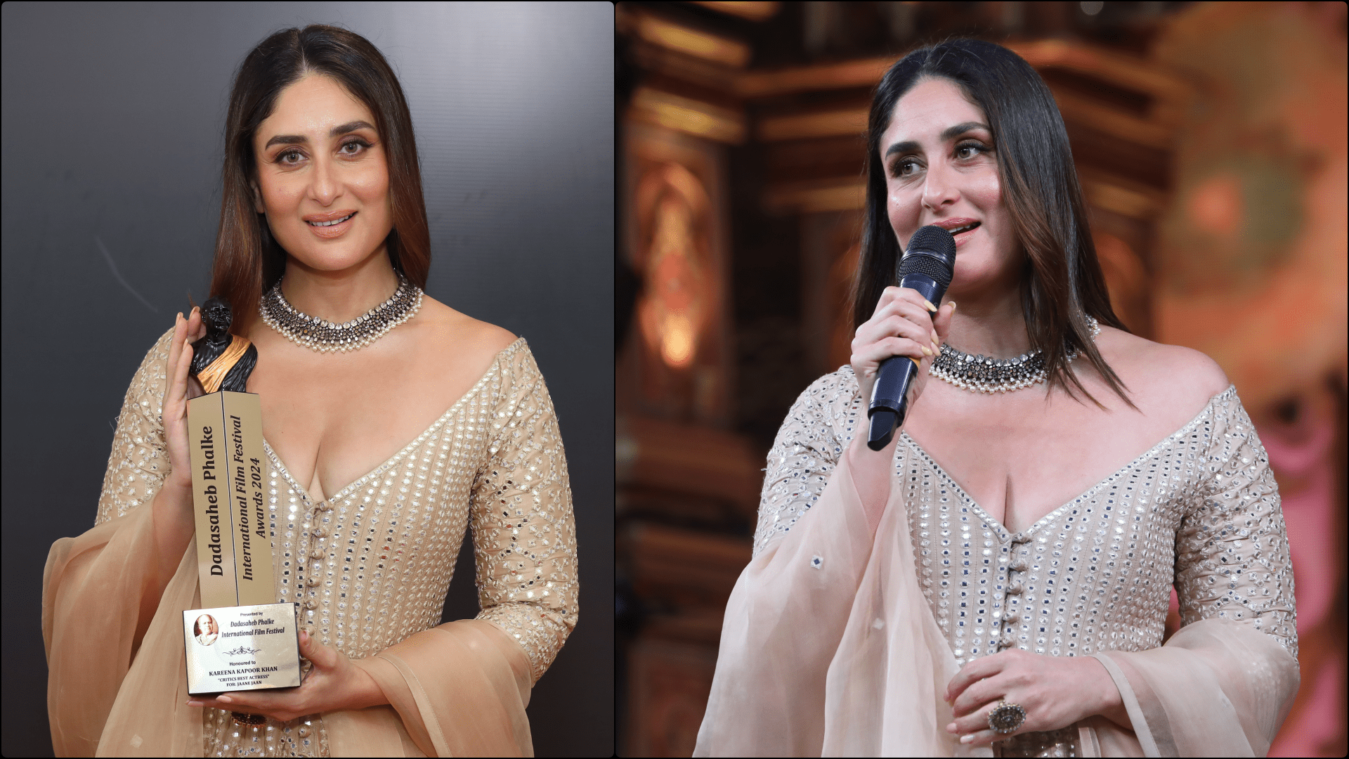 KAREENA KAPOOR KHAN WINS CRITICS BEST ACTRESS AT DADASAHEB PHALKE INTERNATIONAL FILM FESTIVAL AWARDS 2024