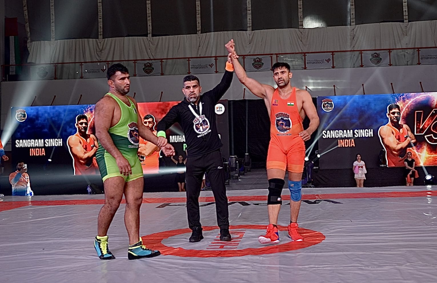 India’s Pride Sangram Singh beats Pakistan’s Mohammad Saeed in International Pro Wrestling Championship in Dubai; admits listening to his inner voice paid off