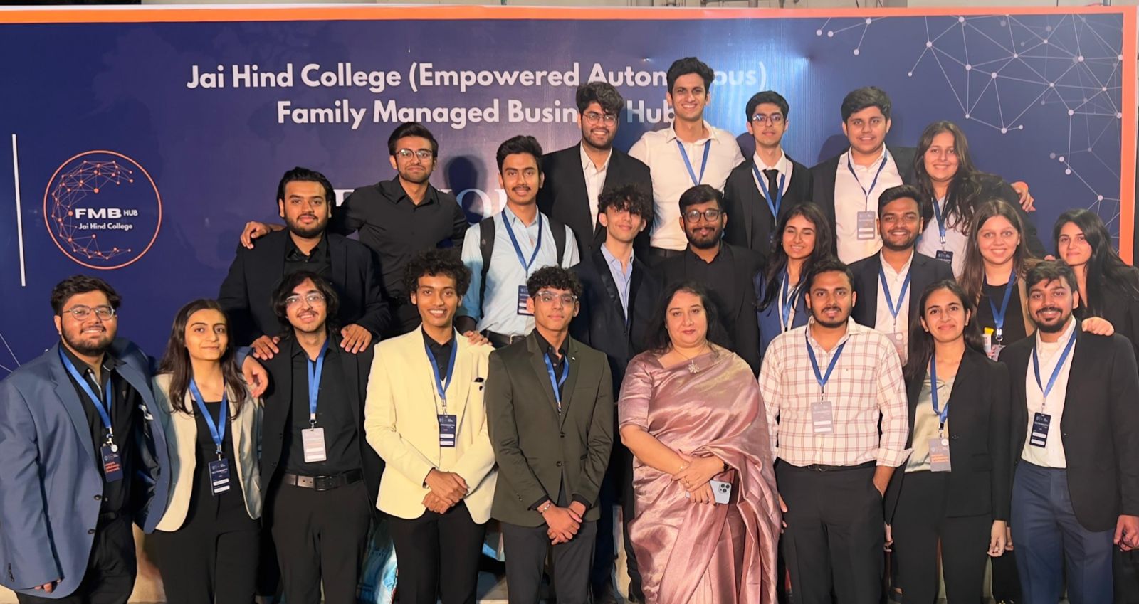 Biz Students meet alumni of Jai Hind, get career lessons