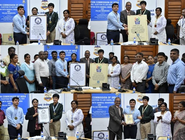Chennai North Constituency Breaks Elite World Records for Maximum Voter Pledge received in 12 Hours