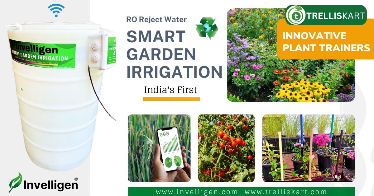 Invelligen Defines Urban Farming Success With India’s First RO Reject Water Smart Garden Irrigation System 