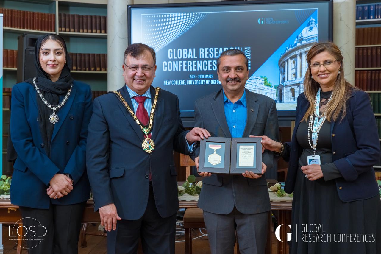 Nagendra Prasad Nonavinakere, Technology Consultant Receives Prestigious Recognition at Global Research Conference University of Oxford
