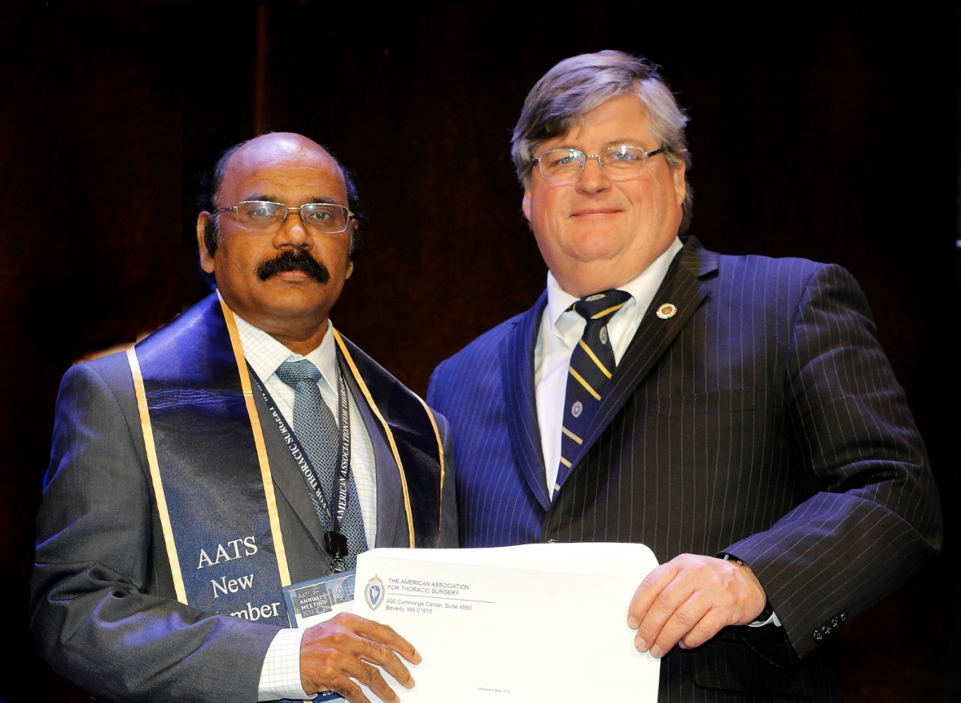 Renowned Surgeon Dr. Lokeswara Rao Sajja Honored with AATS Recognition for Cardiothoracic Surgery Mastery
