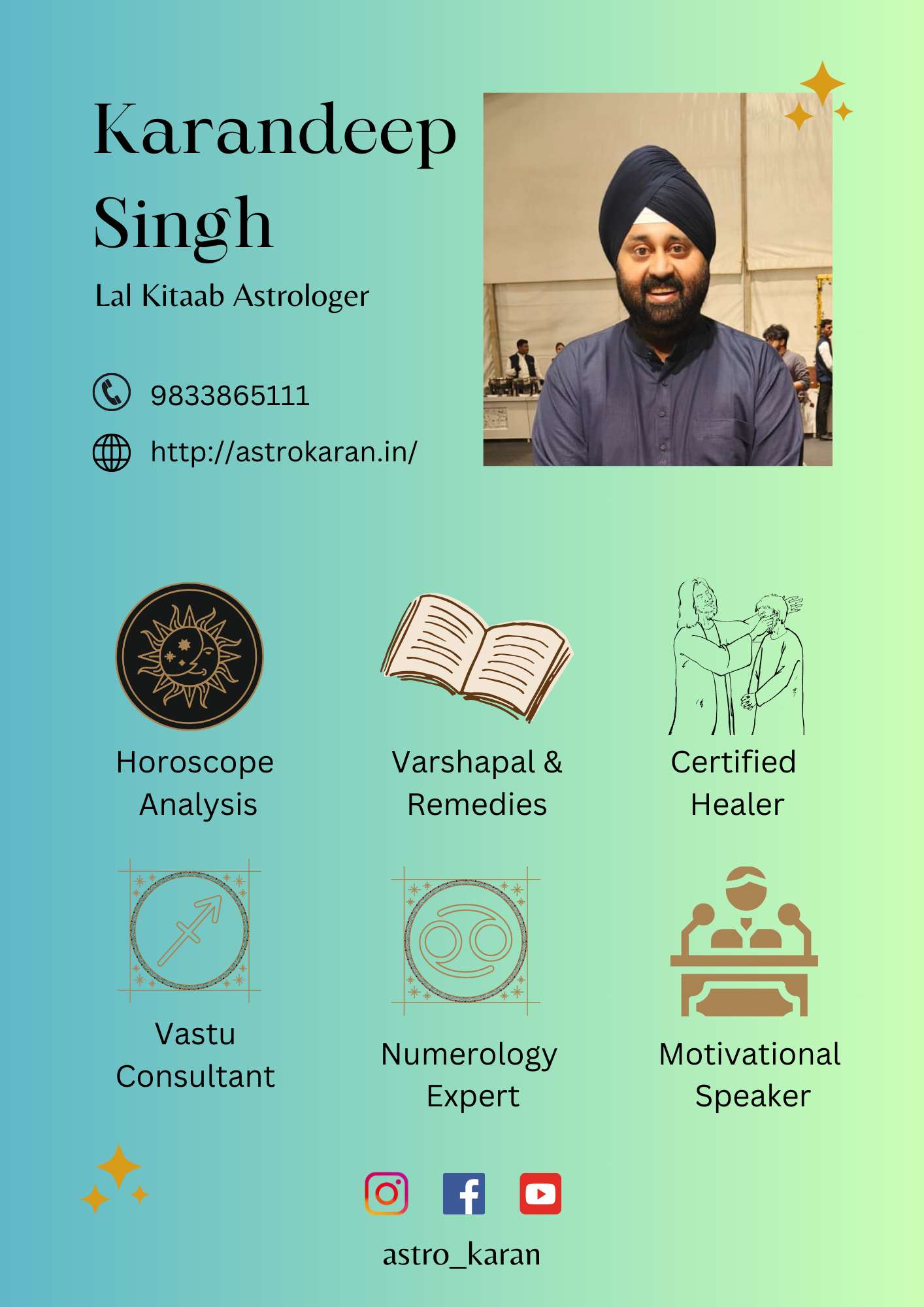 How can Astrology Help to Gain Mental Peace: Karandeep Singh