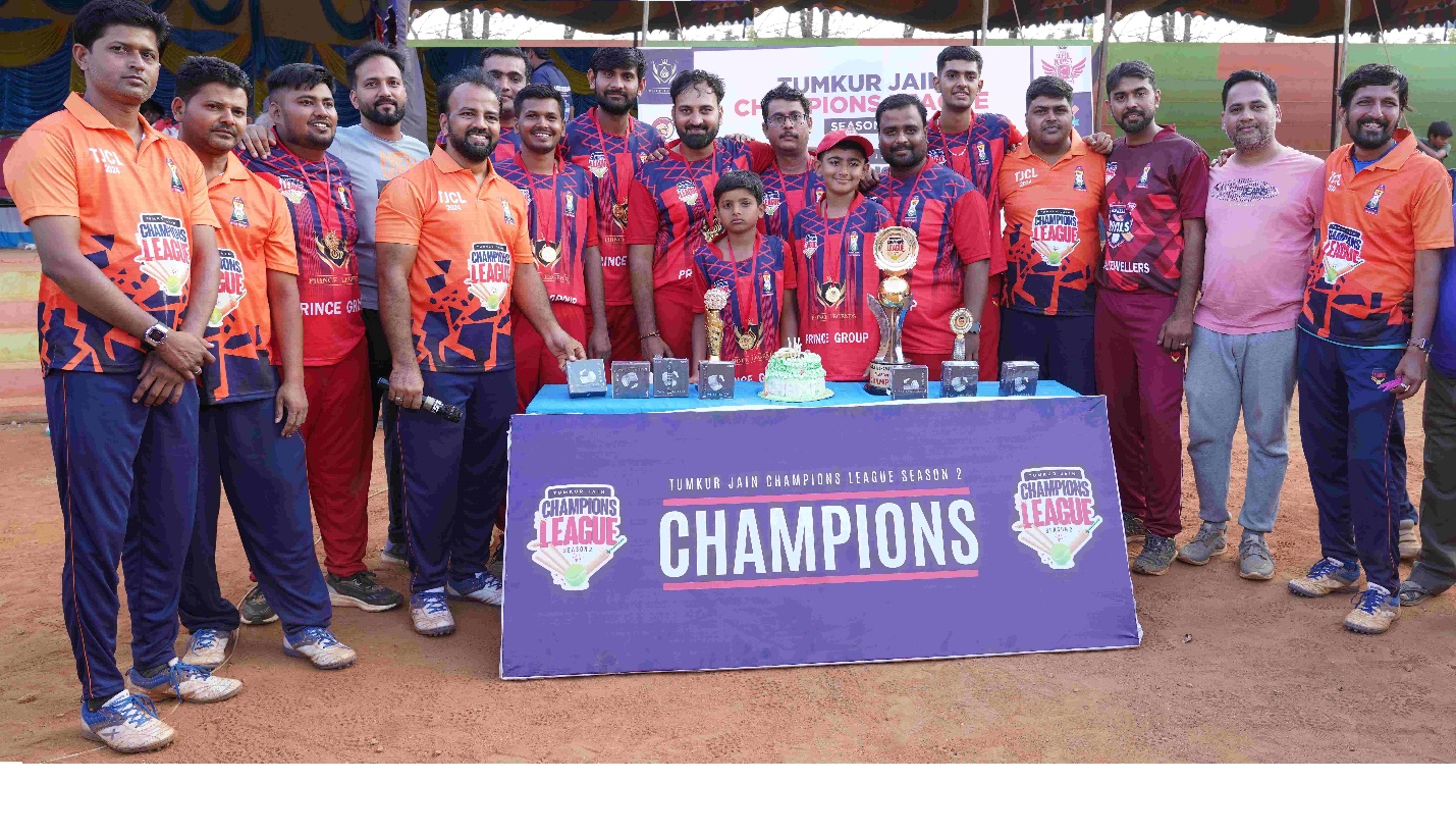 Prince Legends Clinch Victory in Tumkur Jain Champions League Season 2