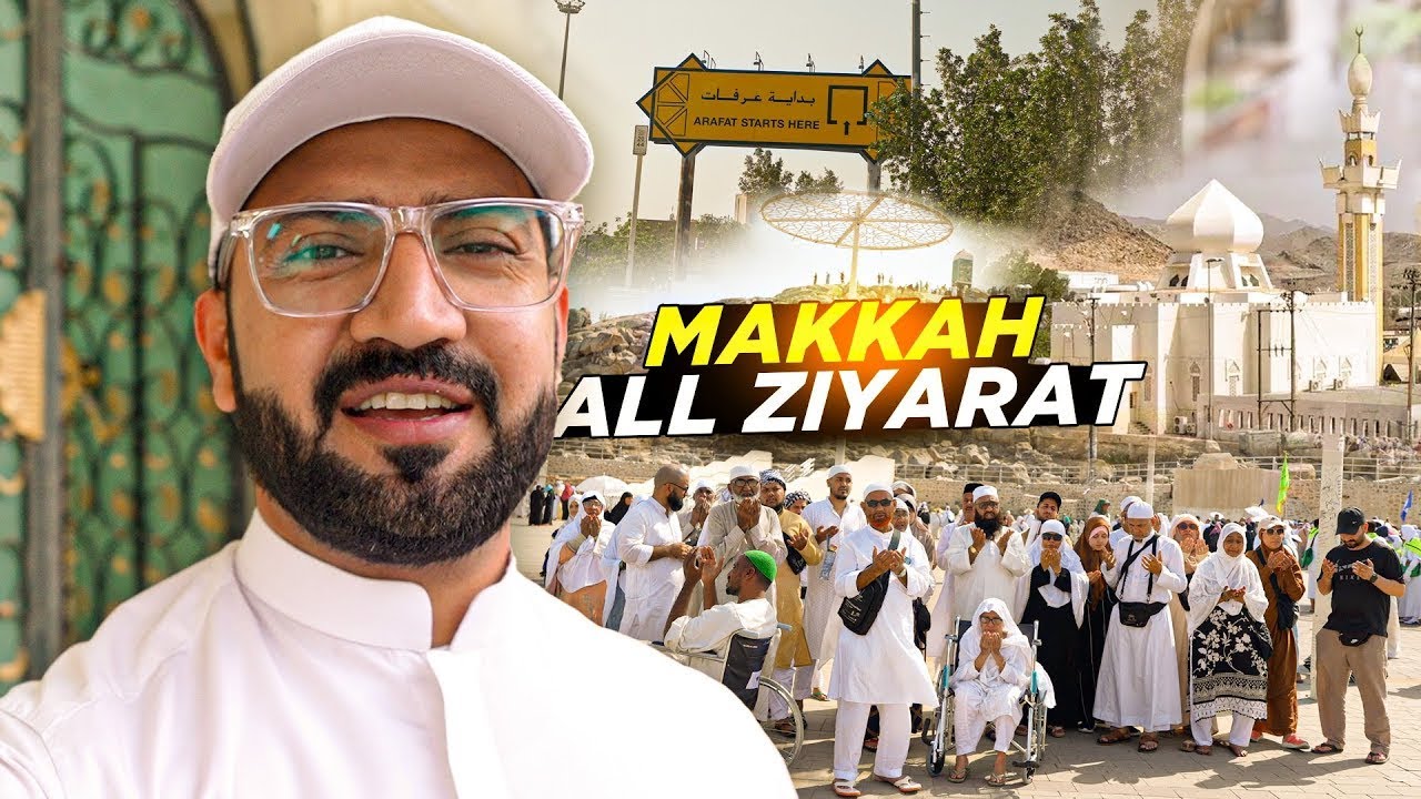 Famous YouTuber Abdul Malik Fareed Joins Aimah Tours Ziyarats Group in Makkah