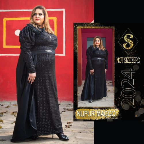 Nupur Maggo Being the face plus size calendar by Shapely By Somwya