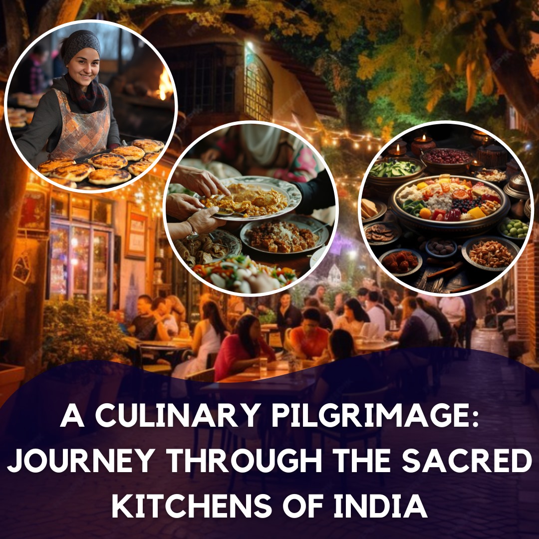 A Culinary Pilgrimage: Akshay Mehndiratta Journey Through the Sacred Kitchens of India.Introduction to the Pilgrimage