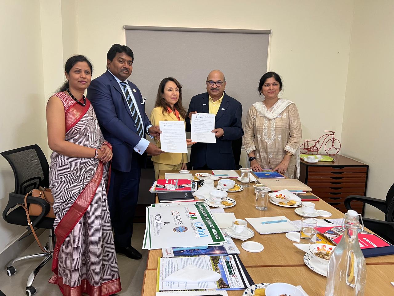 ICFAI Foundation for Higher Education’s (IFHE) – Off Campus Center at Bengaluru signed MOU with Vision Digital India and Monks Learning Lab