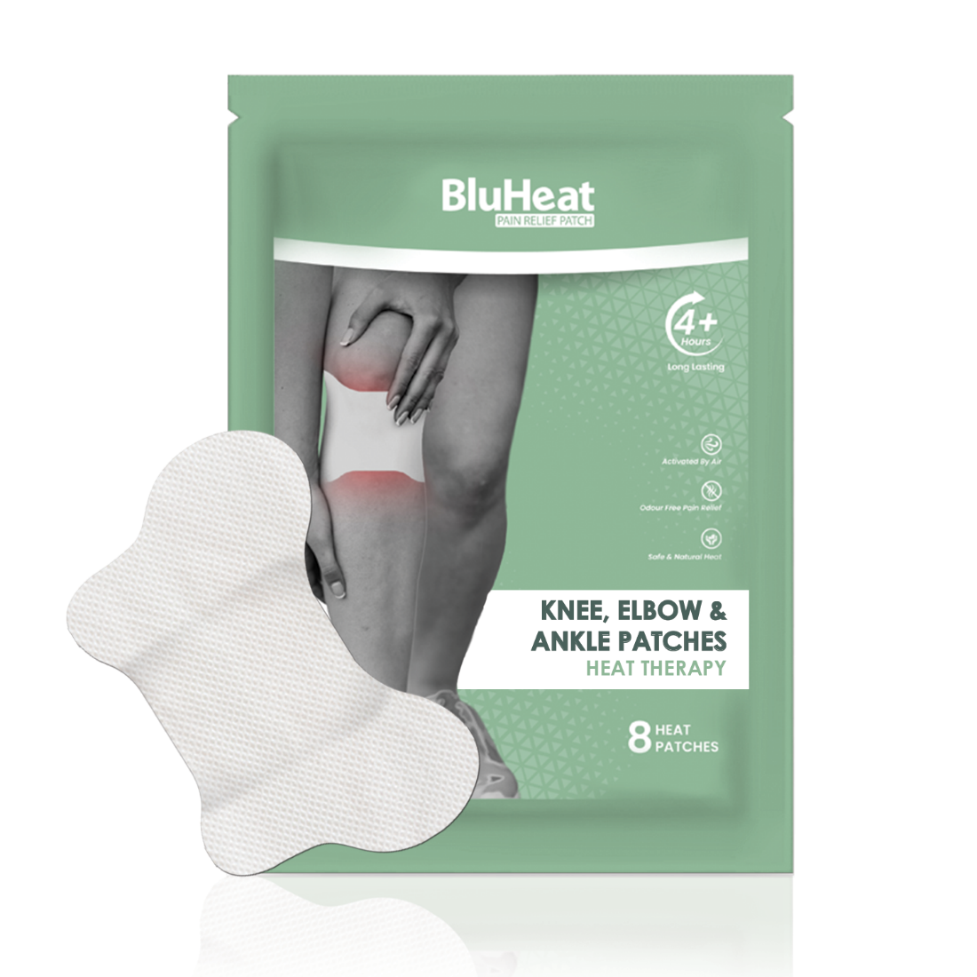  BluHeat Launches Natural Pain Relief Patches for Knees, Elbows & Ankles