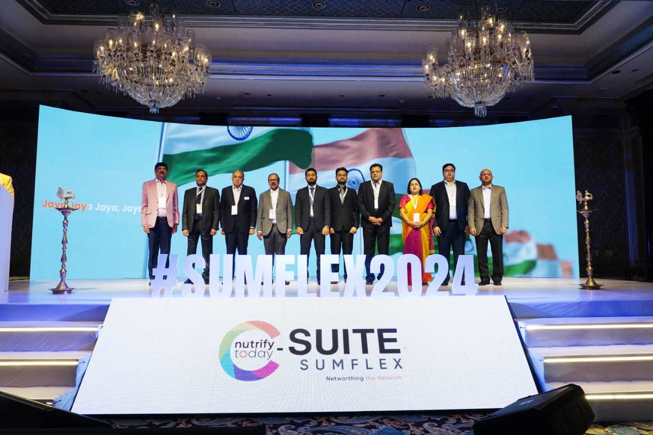 All Roads Lead to India: India’s Ambitious Drive to Dominate the Nutraceutical Market Unveiled at Global Sumflex 2024