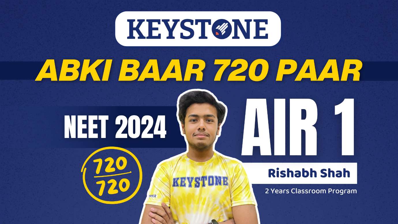 Keystone Student Rishabh Shah Achieves Historic Perfect Score in NEET 2024