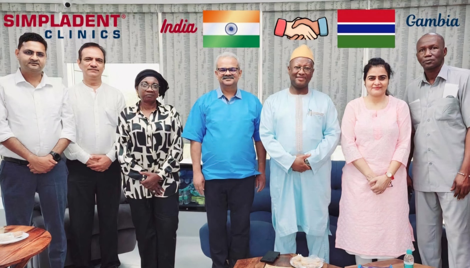 Simpladent Welcomes H.E. Mr. Mustapha Jawara, High Commissioner of the Republic of the Gambia, Extends Special Dental Implant Offer to Gambian Citizens