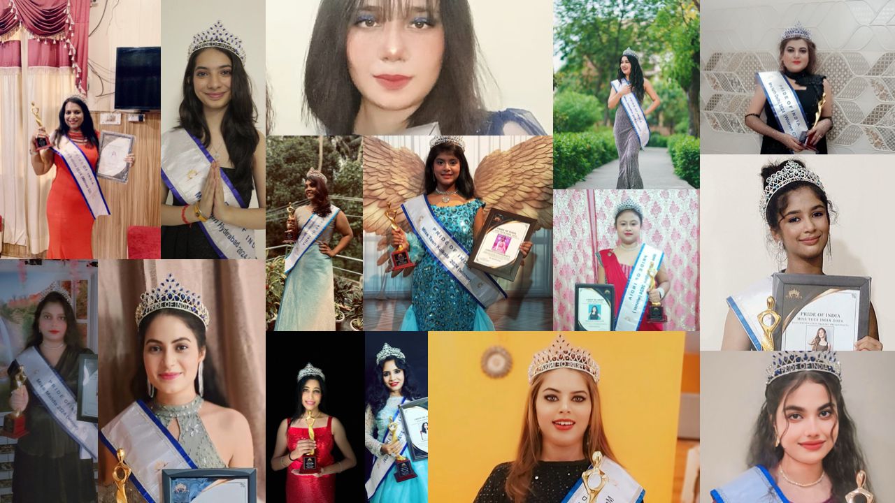 City finale for Pride of India Miss/Mrs /Miss Teen India 2024 1st stage was organised successfully
