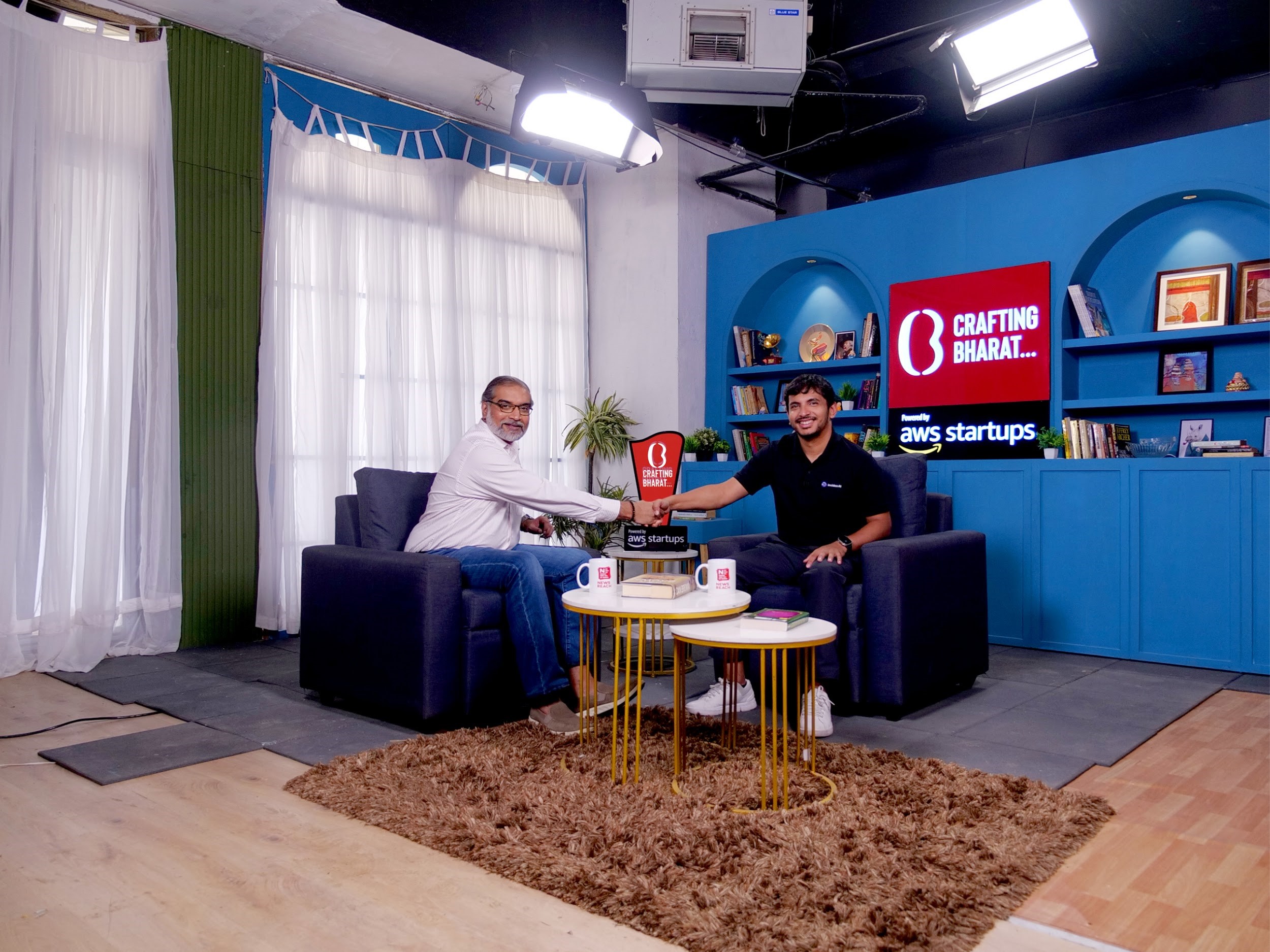 “Crafting Bharat: A Podcast Series” released its third episode with Sanket Shah, CEO of InVideo