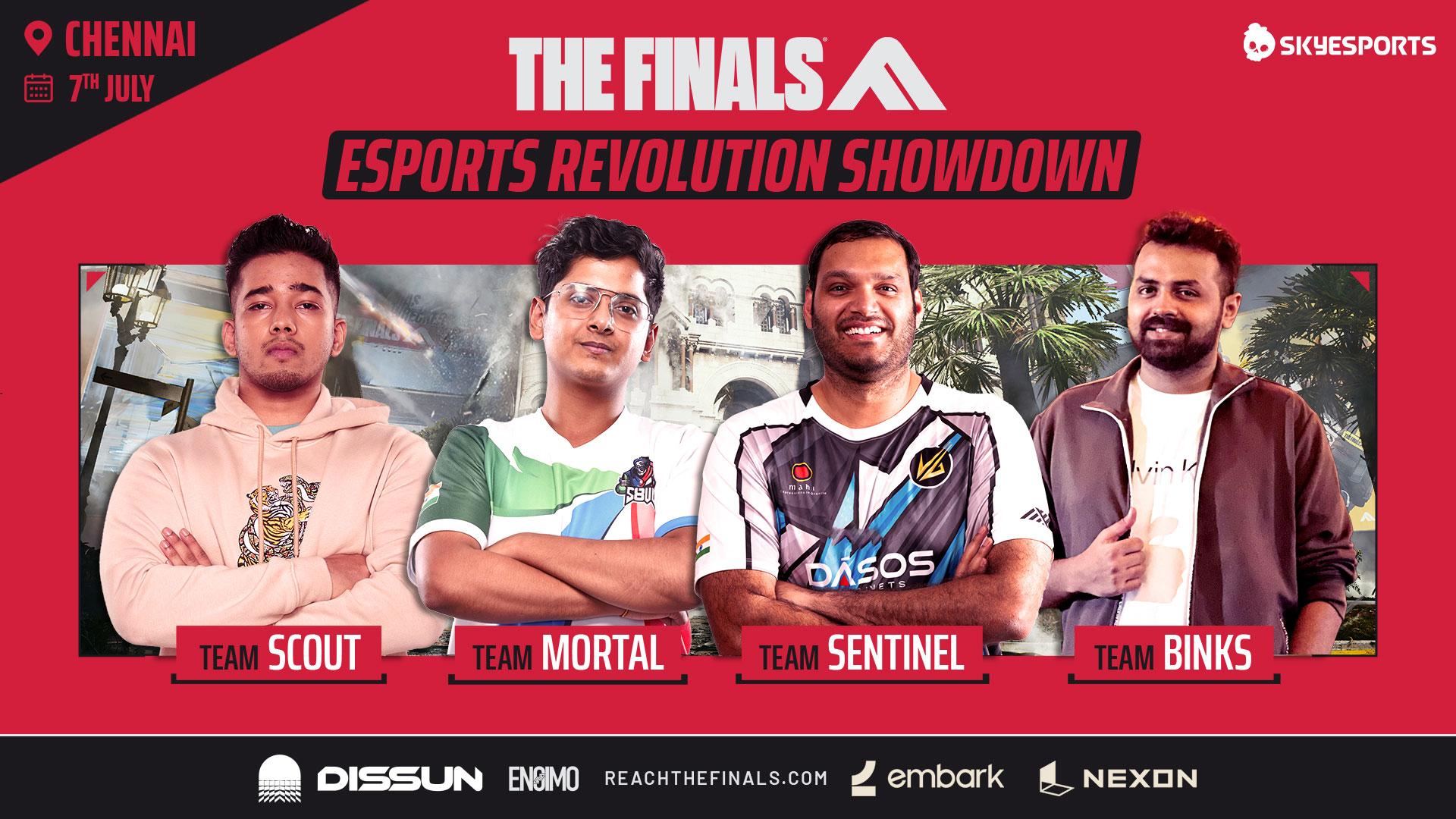 Skyesports unveils THE FINALS Esports Revolution Showdown with top creators and LAN in Chennai