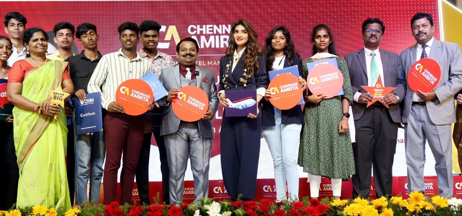 Chennais Amirta Group of Institutions Chairman Mr.R.Boominathan Announced Actress Sreeleela as Brand Ambassador