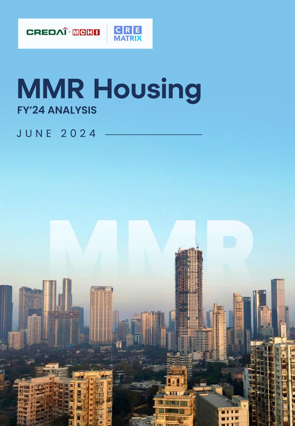 CREDAI-MCHI and CRE Matrix’s MMR housing report 2024 unveils 5% surge in sales amidst 22% drop in new launches, highlighting Mumbai real estate resilience