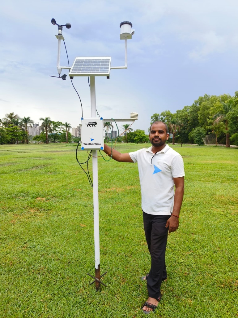 A Pune-based Climate Tech Startup aims to Combat Extreme Weather Change with its IoT and AI-powered Automatic Weather Station