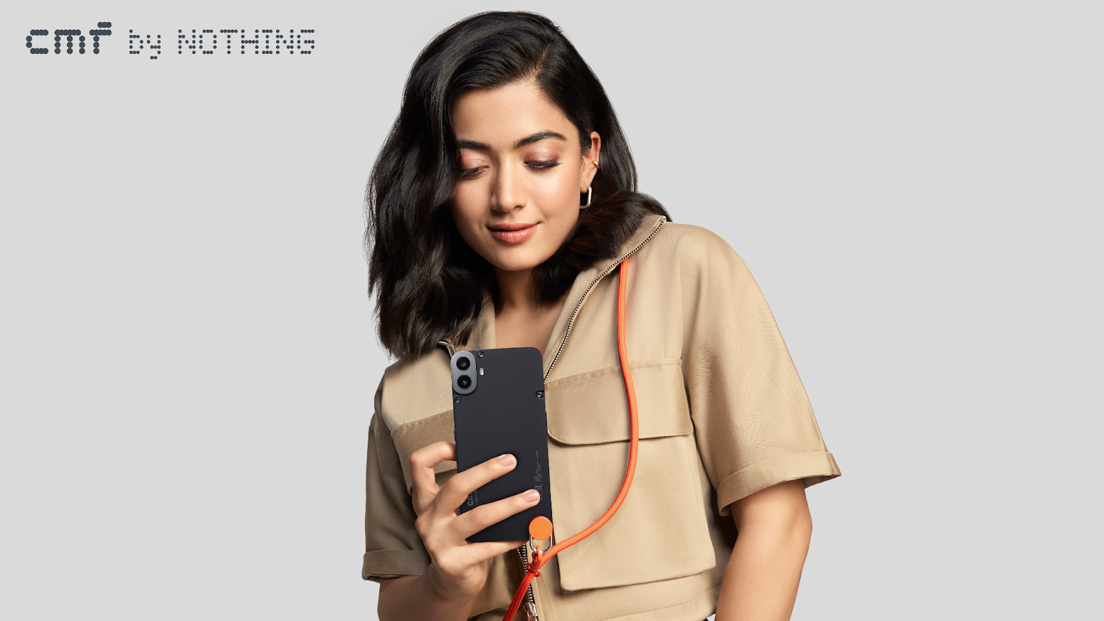 CMF by Nothing Announces Rashmika Mandanna as Brand Ambassador, also reveals design of CMF Phone 1