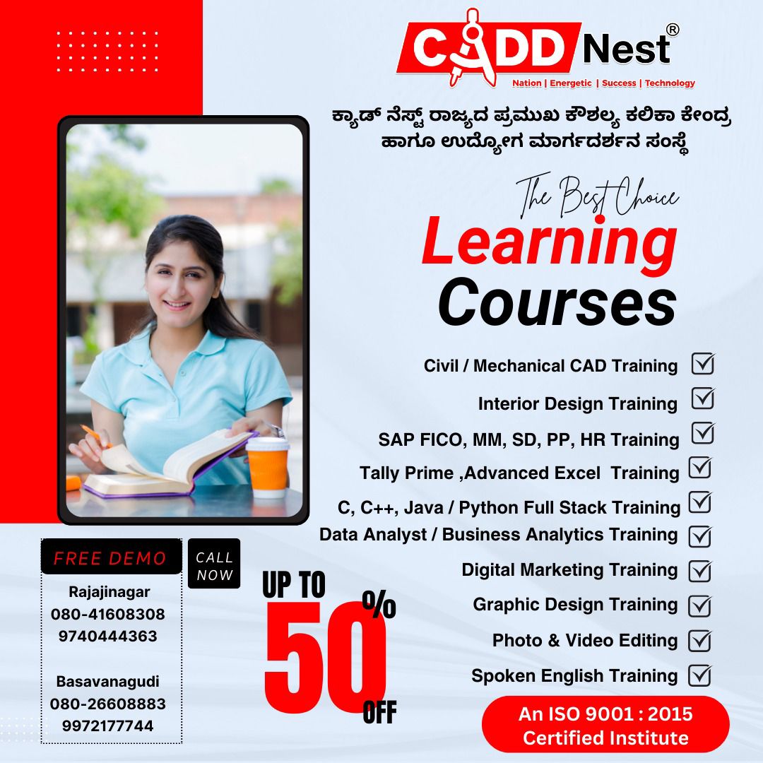 CADD Nest: Premier Computer Training Institute in Bangalore Expands with Two Branches