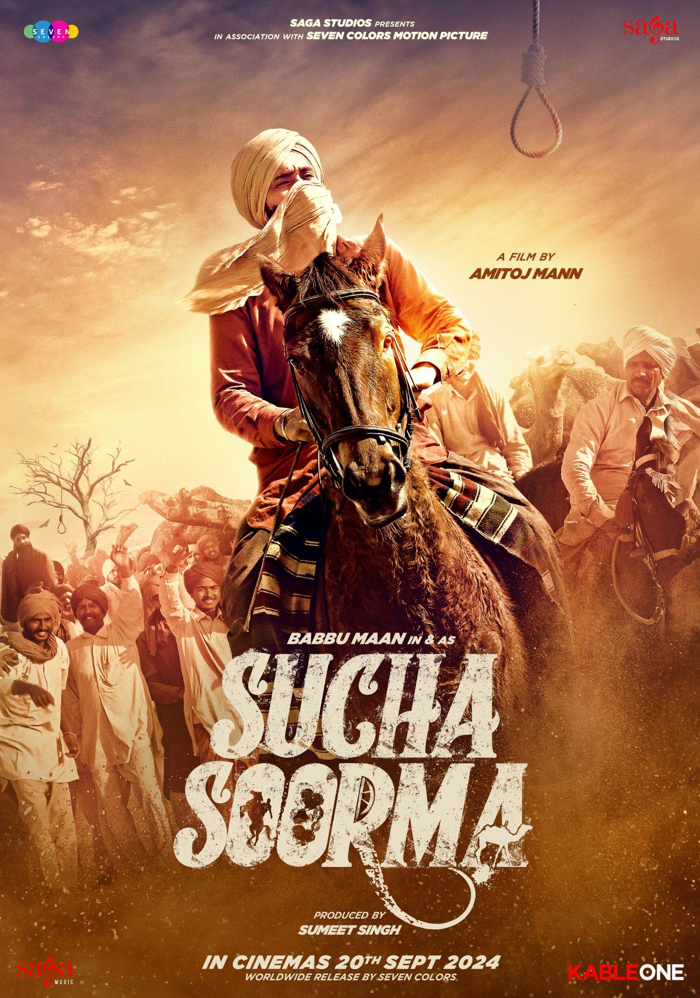 Story of a legendary rebel, Sucha Soorma, gearing up for a theatrical release this September!