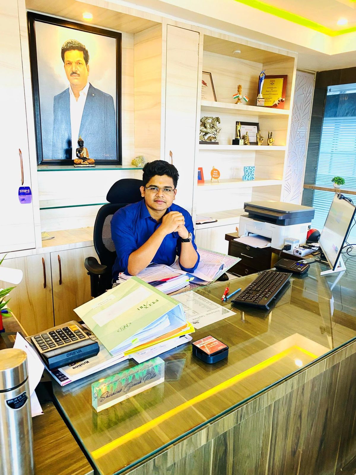Shashank Ganesh Patle’s Inspiring Journey: Building a Legacy with Ganesh Patle Contractor Pvt. Ltd & Group