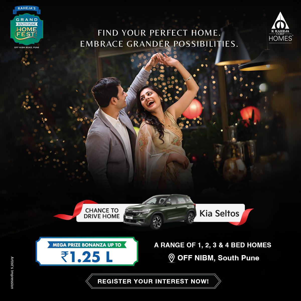 Find Your Dream Home at Raheja’s Grand South Pune Home Fest