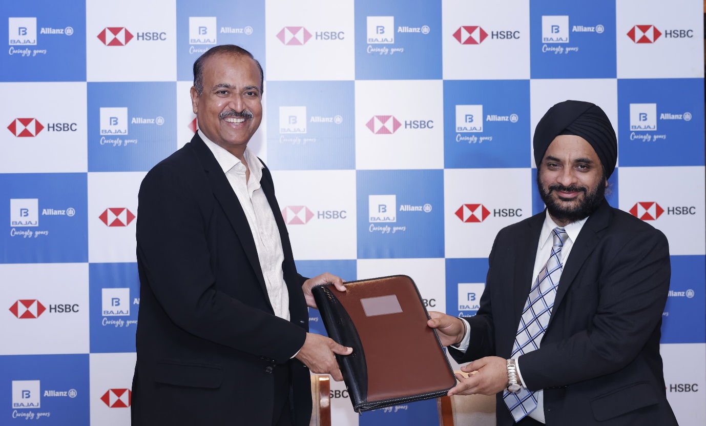 Bajaj Allianz General Insurance, HSBC India Announce Bancassurance Partnership
