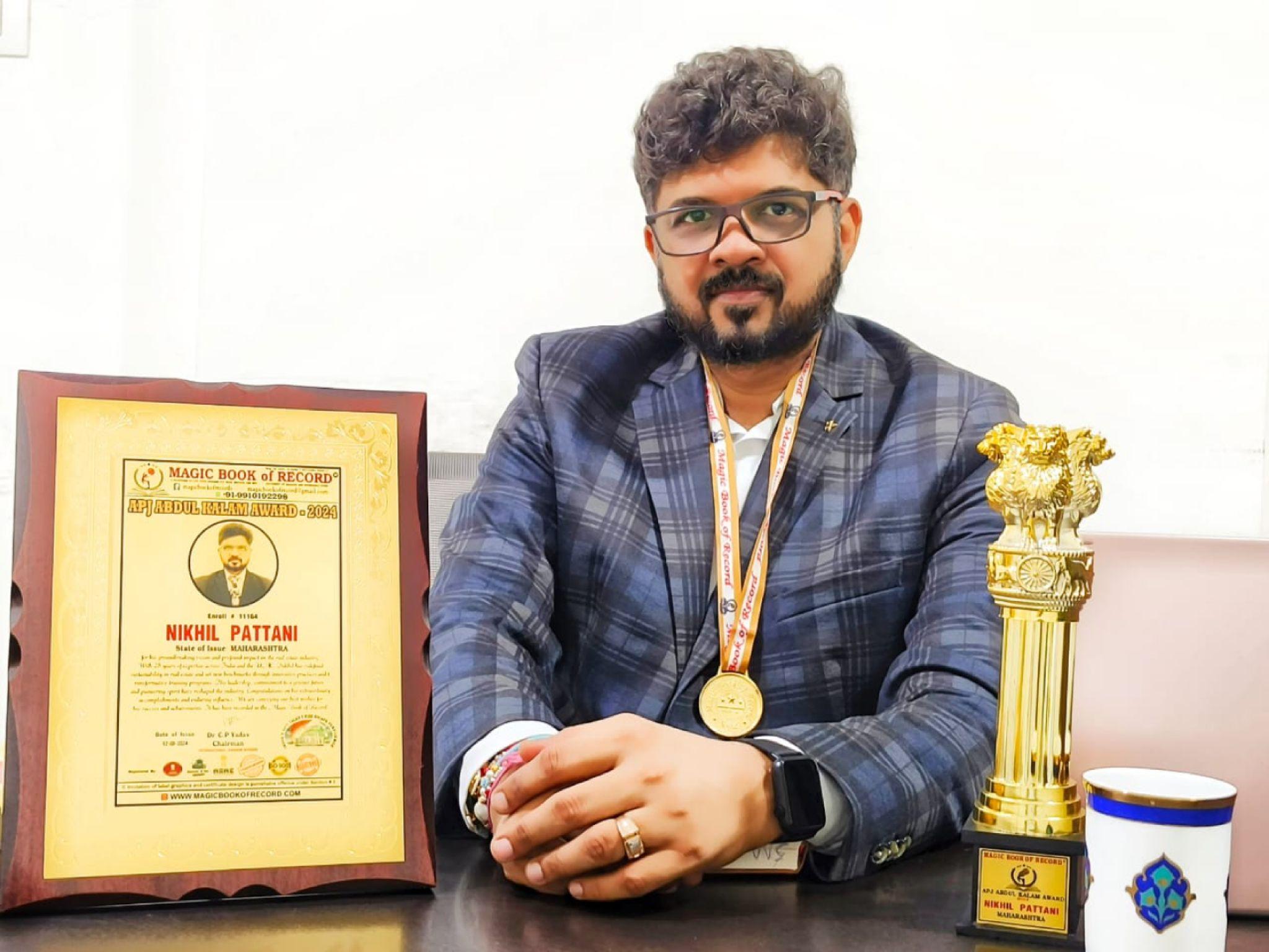Real Estate Visionary Nikhil Pattani Honored with APJ Abdul Kalam Award