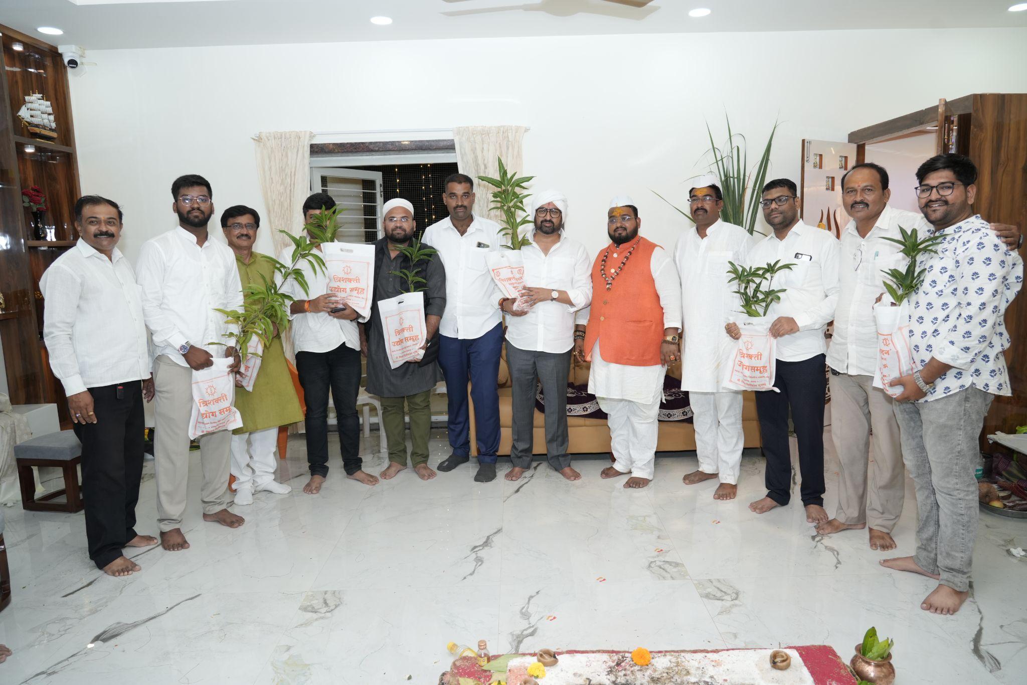 Housewarming with a Purpose: Vishal Dilip Bhujbal Advocates for Environmental Protection at New Home Ceremony