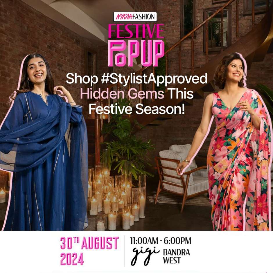 Mumbaikars! Get ready as Nykaa Fashion’s Festive Pop-Up Hits Town on 30th August!