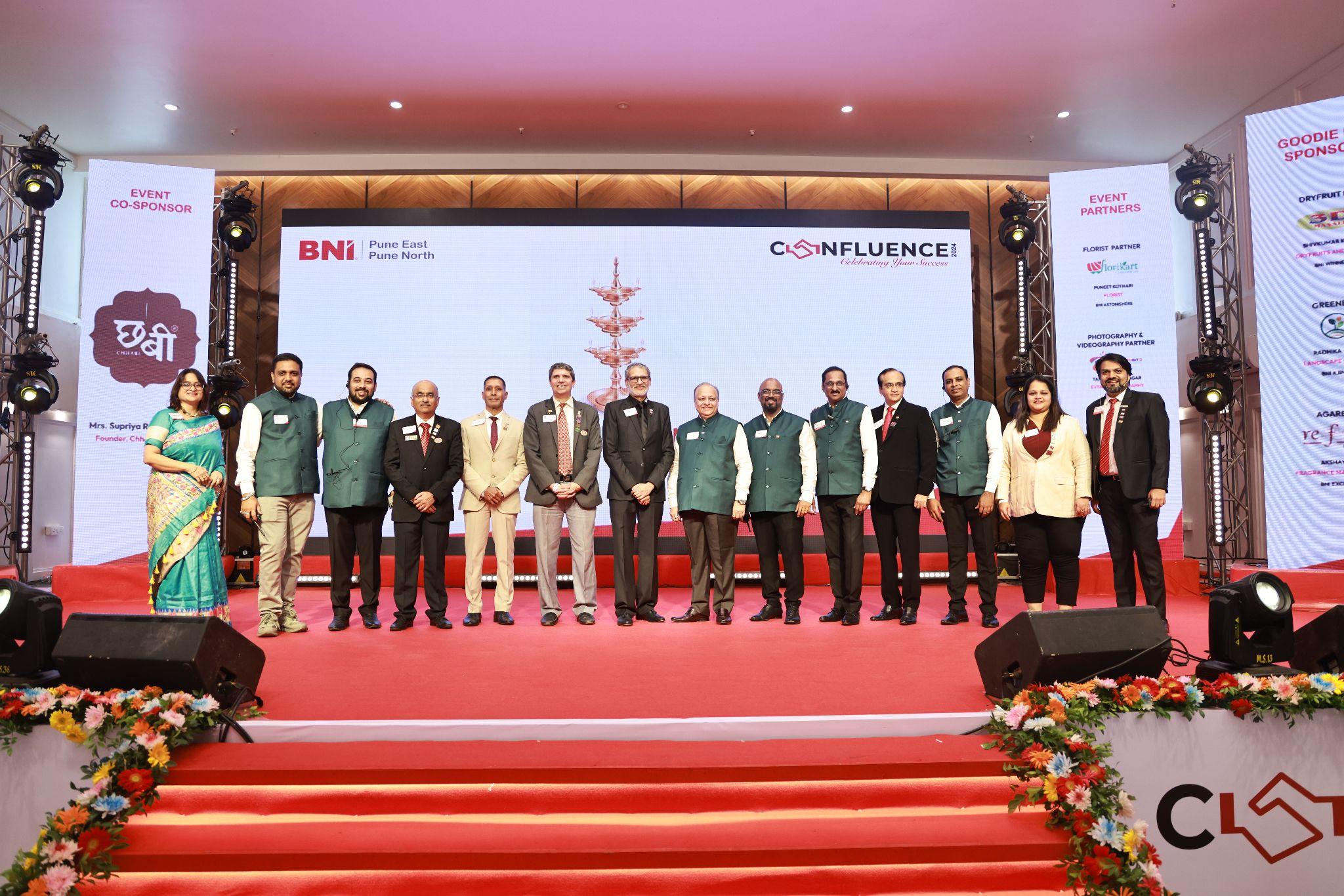 The BNI Pune East and North Region celebrated its Annual Members Day with their flagship event called the Confluence 2024 on the 24th of August,