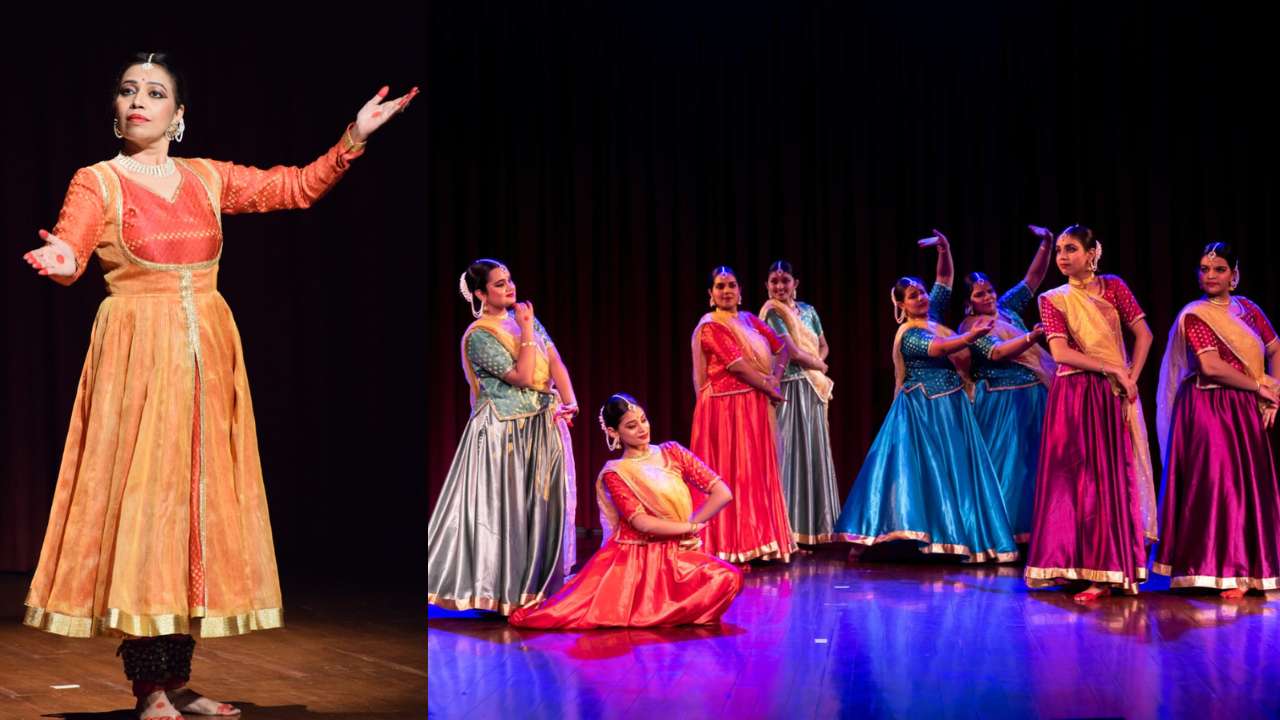 “Raas- The Kathak Studio Presents a Spectacular Evening of Dance at Triveni Kala Sangam”.