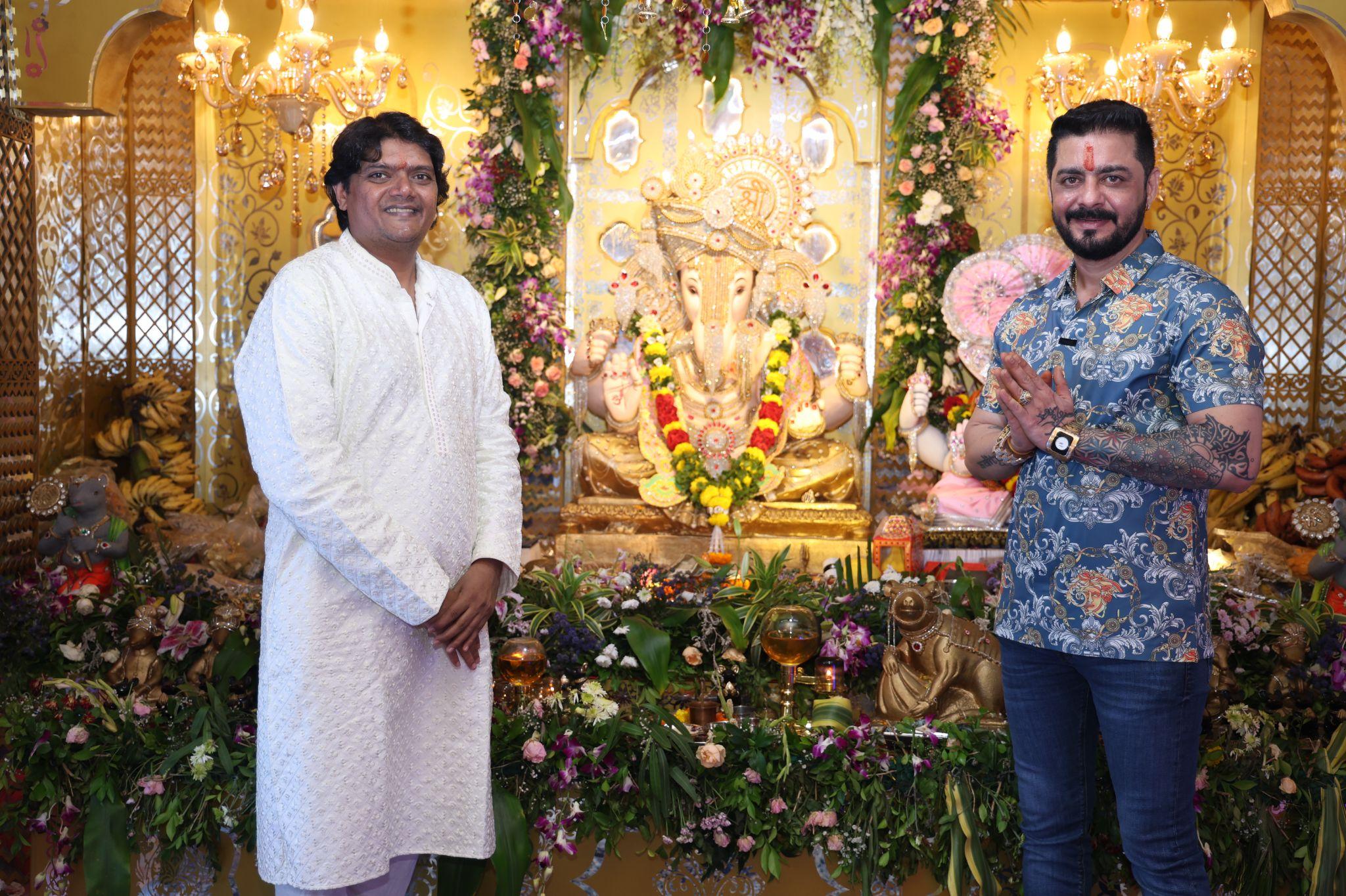 Hindustani Bhau visited Mumbai Cha Seth at Keyur Sheth’s Red Cherry Entertainment