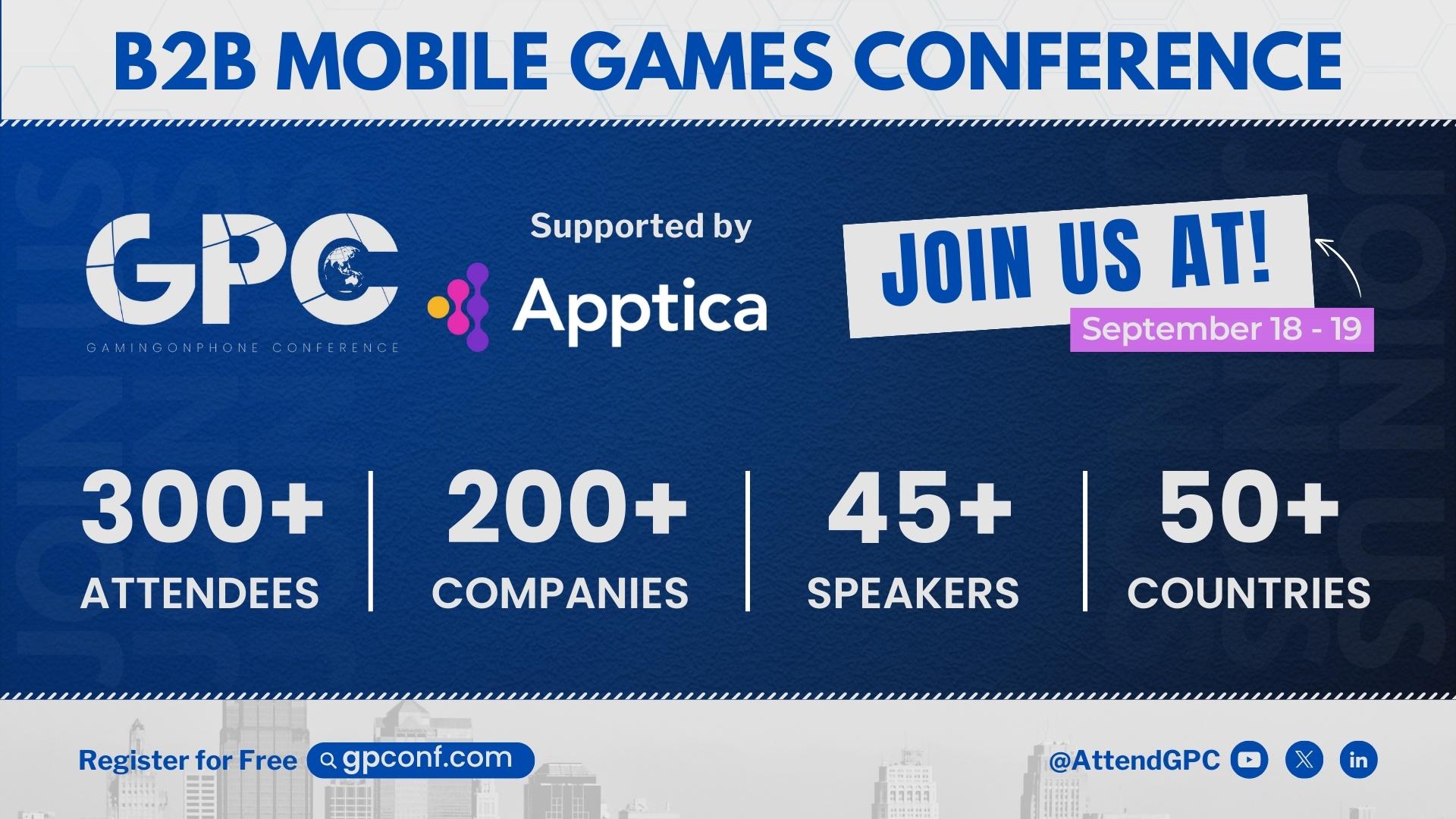 The GamingonPhone Conference (GPC) Online is back for its 2nd Edition with a two-day extravaganza on September 18th and 19th, 2024