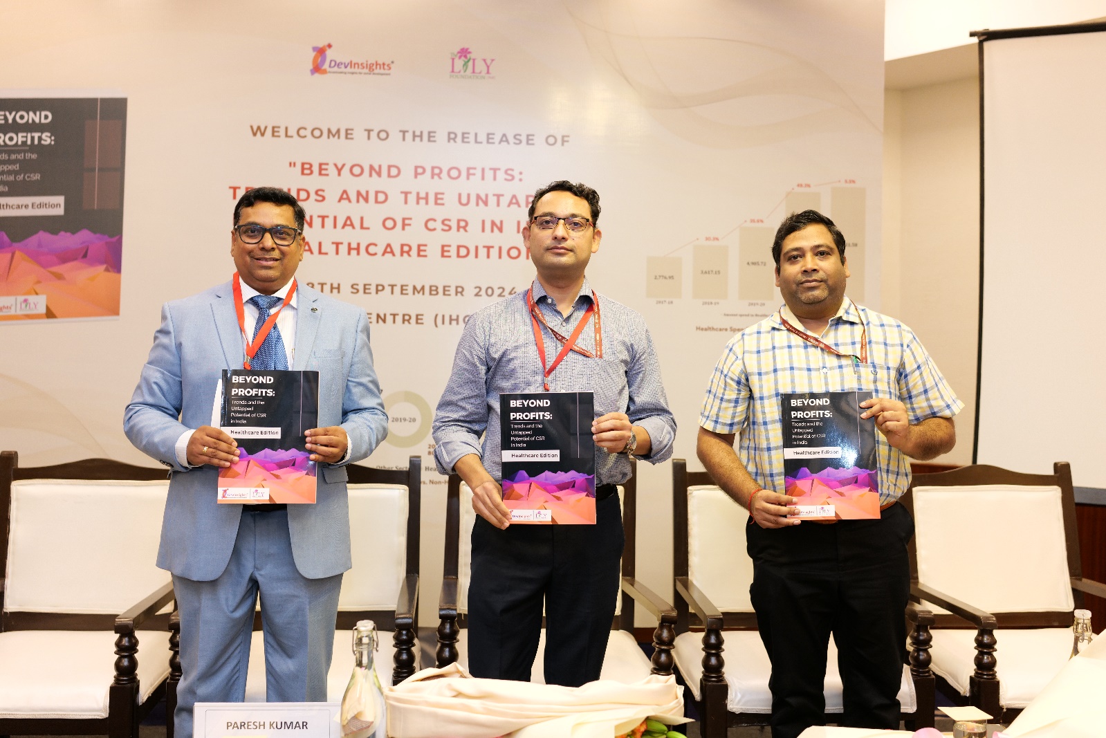 DevInsights (DI) unveils Groundbreaking report on “Beyond Profits: Trend and The Untapped Potential of CSR in India (Healthcare Edition)”