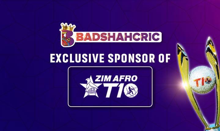 Badshahcric: Exclusive Sponsor of Zim-Afro T10 League 2024