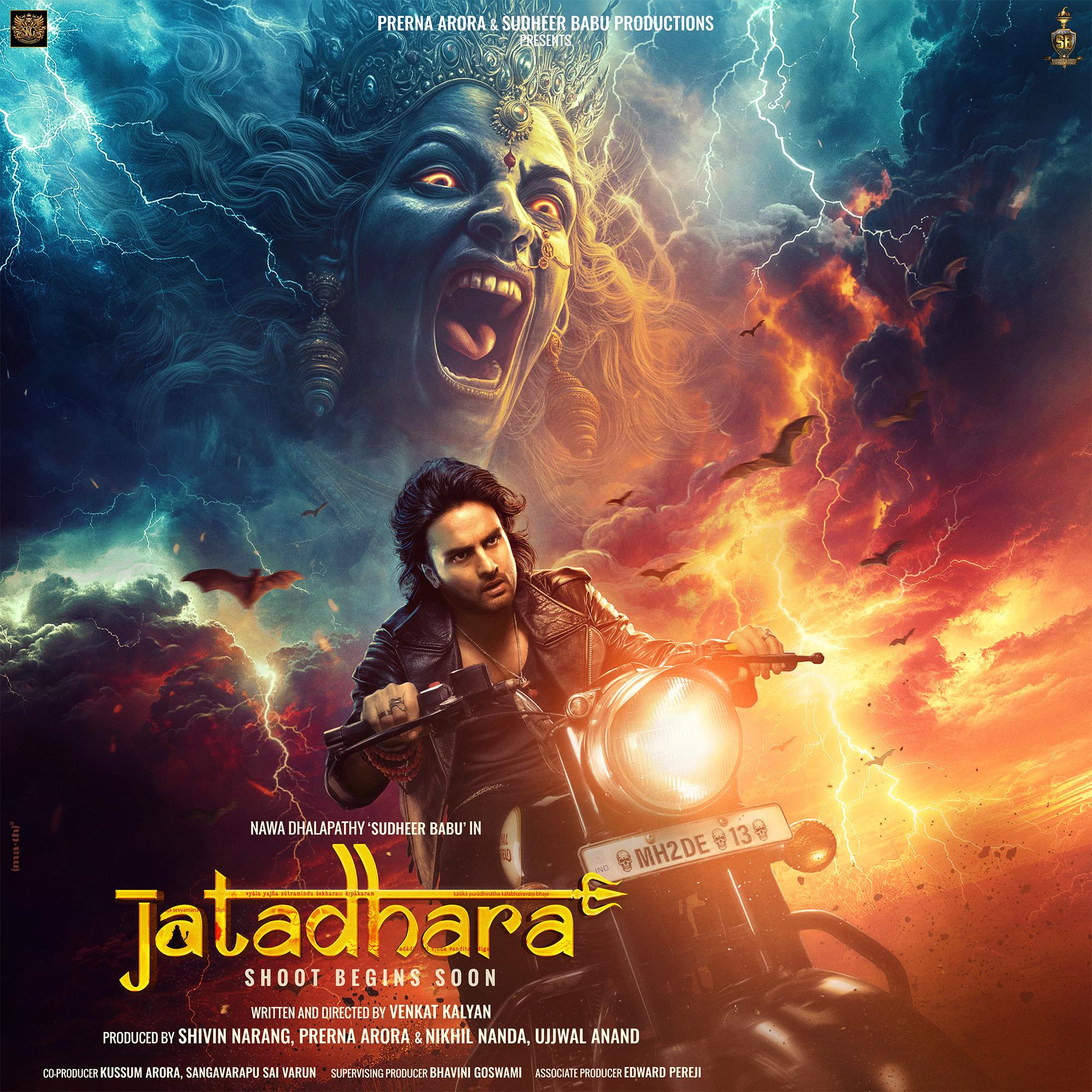 Jatadhara Makers Prerna Arora and Sudheer Babu Productions Reveals Striking Second Poster: Sudheer Babu’s Supernatural Epic Set to Redefine Indian Cinema