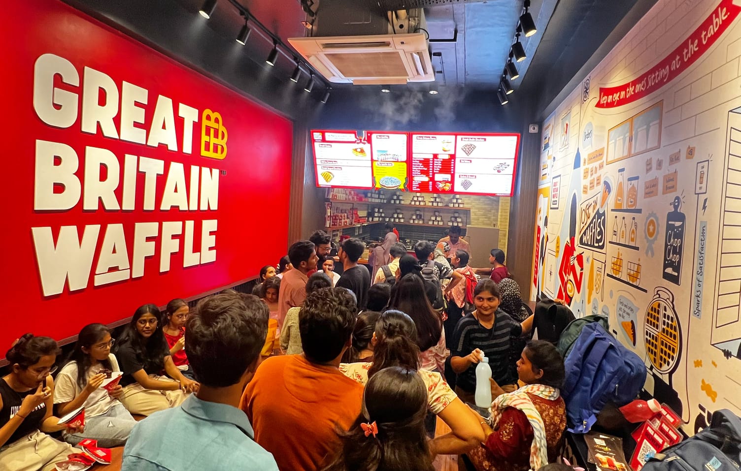 The Next Big Buzz in India: Great Britain Waffle Set to Revolutionize the Dessert Scene