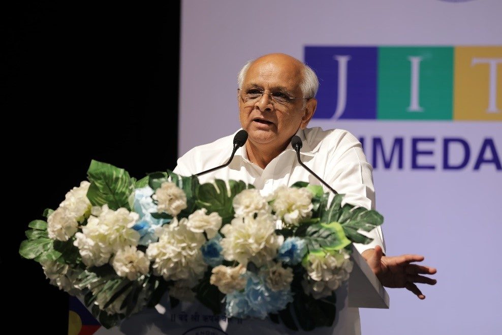 The induction ceremony of new members of Jain International Trade Organization (JITO) was held in the presence of Chief Minister Bhupendra Patel.